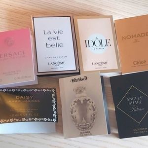Fragrance samples